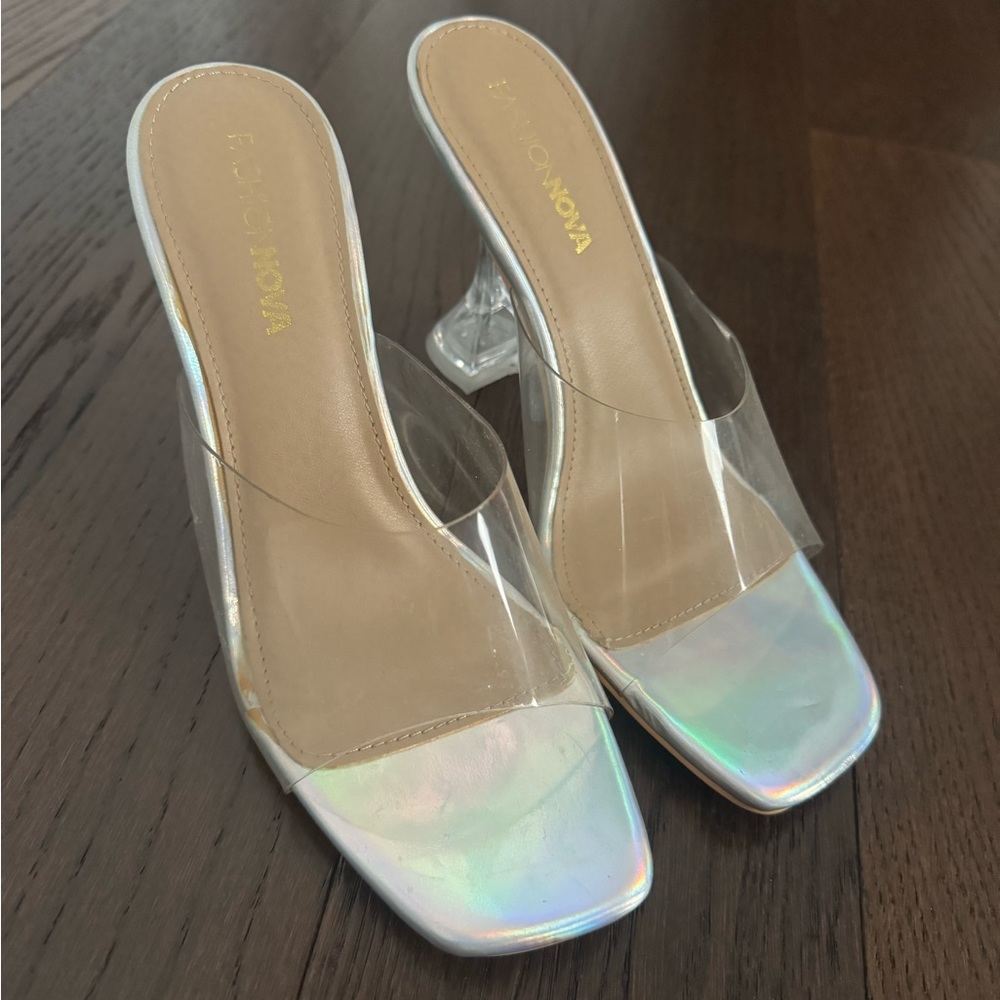 FASHION NOVA cake stand heels
